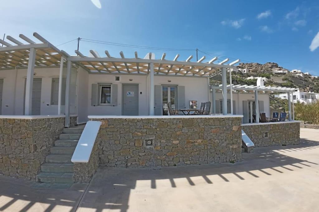 1Path Wave Mykonos Super Paradise Beach House Mykonos Town エクステリア 写真