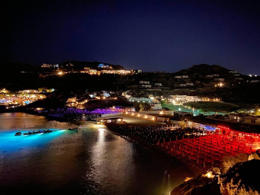 1Path Wave Mykonos Super Paradise Beach House Mykonos Town エクステリア 写真